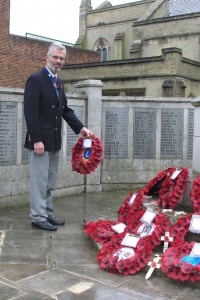 Harry at Fareham Remembrance Nov 2009